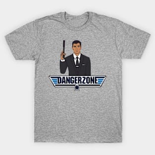 Kenny Loggins Danger Zone Archer Parody T-Shirt